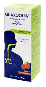 GUAIFENESINA OXOLAMINA CITRATO DE  2/1 G , GUAXOQUIM AD 140 ml susp