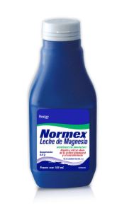 HIDROXIDO MAGNESIO 8.5 G  , NORMEX   180 ml susp