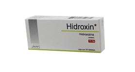 HIDROXIZINA 10 mg, 30 tab, HIDROXIN
