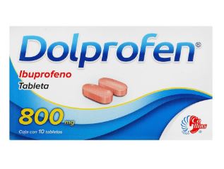 IBUPROFENO 800 mg, 10 tab, DOLPROFEN