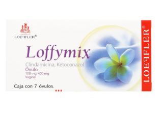 KETOCONAZOL/CLINDAMICINA 400/100 mg, 7 ovulos, LOFFYMIX