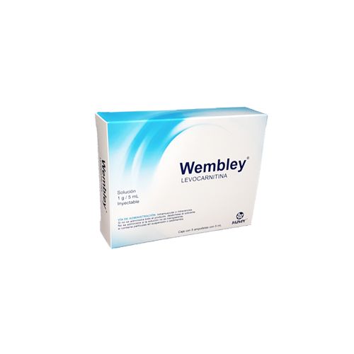 LEVOCARNITINA sol iny 1 g/5 ml, WEMBLEY