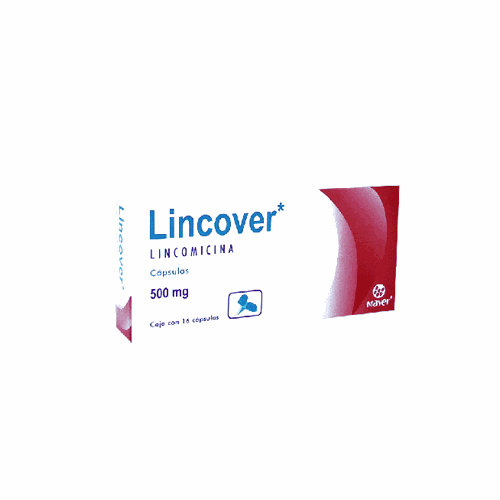 LINCOMICINA 500 MG , LINCOVER 16  cap