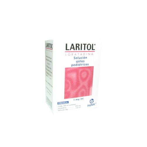 LORATADINA 100 MG   SOLUCION PEDIATRICA, LARITOL 30 ml gts