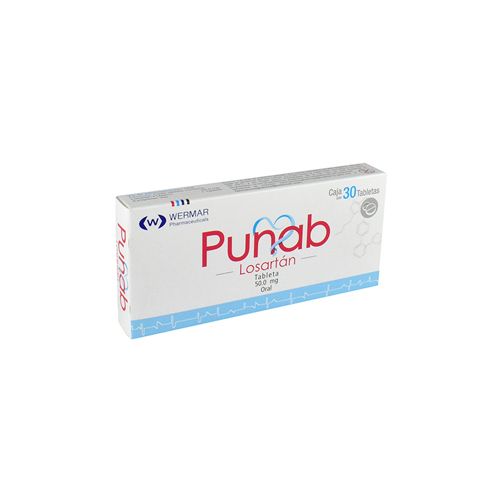 LOSARTAN 50mg 30tab PUNAB