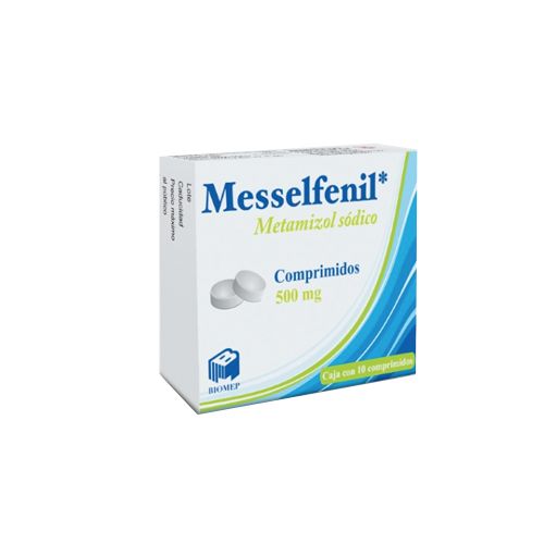 METAMIZOL 500 MG, MESSELFENIL 10  tab