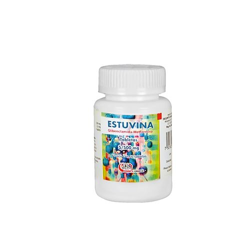 METFORMINA GLIBENCLAMIDA  500/2.5 MG, ESTUVINA 30 tab