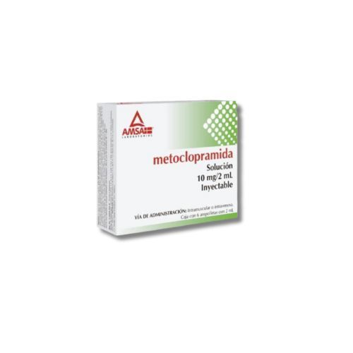 METOCLOPRAMIDA 10 MG  DE 2 ML, G.I. AMSA 6  amp