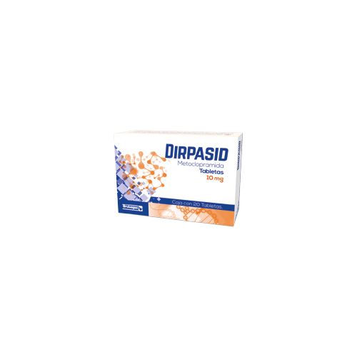 METOCLOPRAMIDA 10 MG , DIRPASID 20  tab