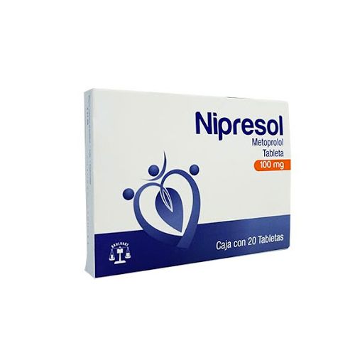 METOPROLOL 100 MG  , NIPRESOL 20  tab