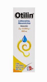 NEOMICINA/LIDOCAINA, 20 ml gts otico, OTILIN