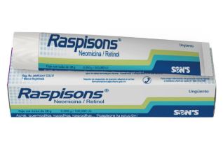 NEOMICINA/RETINOL 0.350 g, 28 g crema, RASPISONS