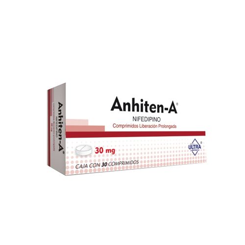 Nifedipino Anhiten-A 30mg c/30 tabl lib/prol Ultra