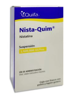 NISTATINA 2,400,000 UI, 24 ml, NISTA-QUIM