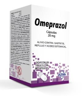 OMEPRAZOL 20 mg, 30 cap, ULTRA