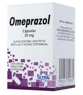 OMEPRAZOL 20 mg, 7 tab, ULTRA
