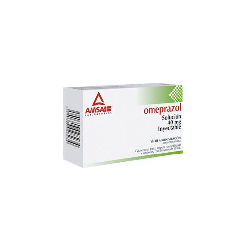 OMEPRAZOL 40 MG 10ML, G.I. AMSA 1  amp