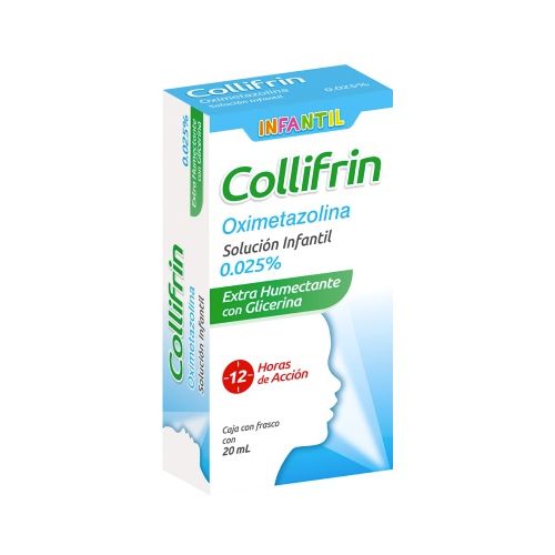 OXIMETAZOLINA 25 MG, COLLIFRIN INF 20 ml sol.