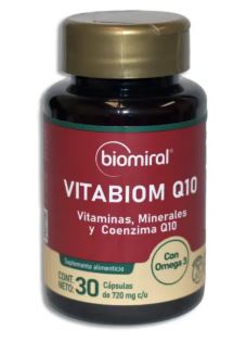 OMEGA 3 VITAMINAS Y MINERALES VITABIOM Q10 30 cap