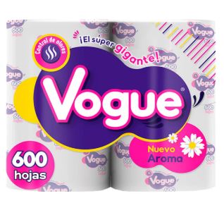 PAPEL HIGIENICO VOGUE JUMBO C/4 ROLLOS 