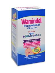PARACETAMOL 100 mg/ml, 30 ml gts, WAMINDEL PED
