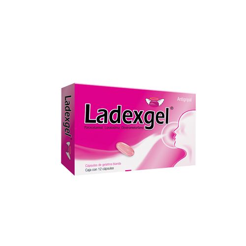 PARACET/LORATADINA/DEXTROMET  12 cap, LADEXGEL