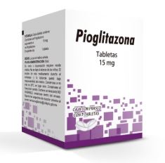 PIOGLITAZONA 15MG, G.I. ULTRA 7  tab