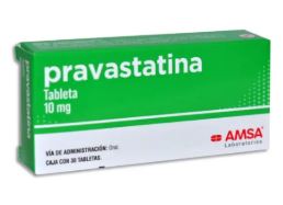 PRAVASTATINA 10 mg, 30 tab, AMSA