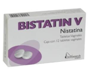 NISTATINA 1,000,000 UI, 12 tab, BISTATIN-V