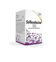 SULFASALAZINA 500 mg, 60 tab, ULTRA