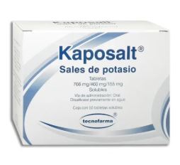 SALES DE POTASIO BICARBONATO POTASIO BITARTRATO, 50 tab, KAPOSALT