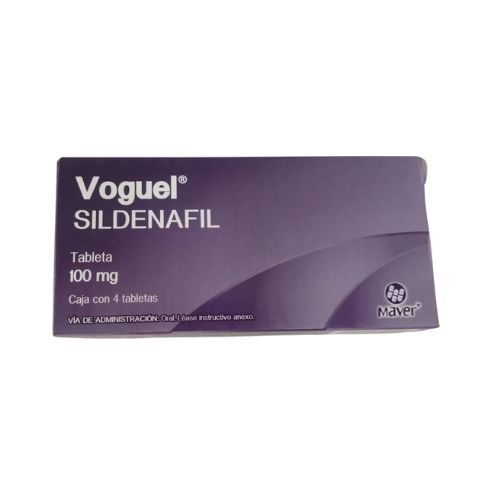 SILDENAFIL CITRATO DE  100MG , VOGUEL 4  tab