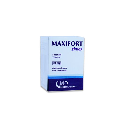 SILDENAFIL CITRATO DE  50MG , MAXIFORT 10  tab