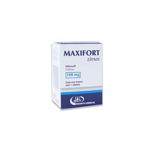 SILDENAFIL CITRATO DE 100MG , MAXIFORT  1  tab