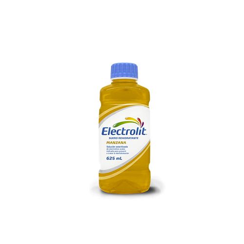 SUERO ORAL 625 ml, ELECTROLIT MANZANA