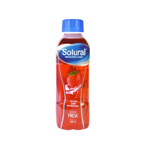 SUERO ORAL SABOR FRES, SOLURAL  500 ml sol