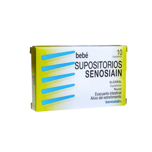 SUPOSITORIOS SENOSIAIN BEBE 10 supositorios