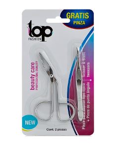 KIT DE CUIDADO PERSONAL, PINZA P/DEPILAR + PINZAS P/CEJA, TOP FASHION KIT