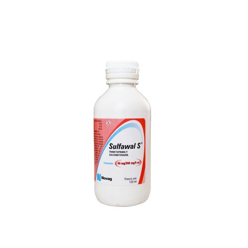 TRIMETOPRIMA SULFAMETOXAZOL 40/200  MG /5 ML  , SULFAWAL S 120 ml susp