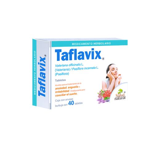 VALERIANA, PASIFLORA, TAFLAVIX 40 cap