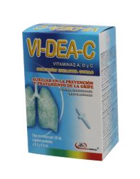 VITAMINAS A, D Y C 500000/40000/6000 UI, 25 ml gts, VI-DEA-C
