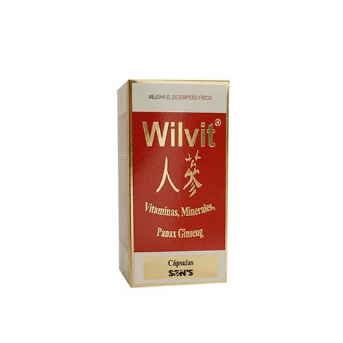 VITAMINAS, MINERALES, PANAX GINSENG, WILVIT 30  cap