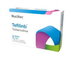 TOLTERODINA 2 mg, 14 tab, TEFILINB
