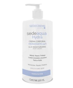 CREMA CORPORAL HIDRATANTE 24 H, 500 ml, SEDEAQUA HYDRA