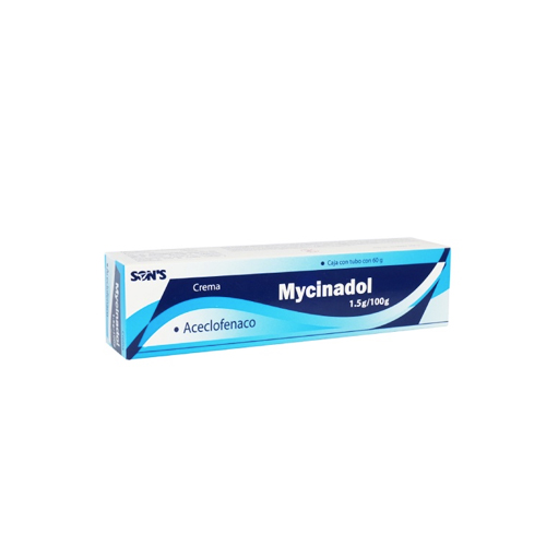 ACECLOFENACO 1.5% crem 60g MYCINADOL