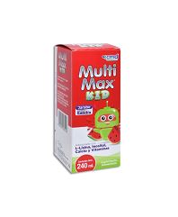 L-ISINA, CALCIO,INOSITOL, COMPEJO B, MULTIMAX KID 240 ml sol