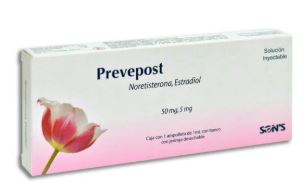 NORETISTERONA ESTRADIOL 50/5mg 1 amp PREVEPOST