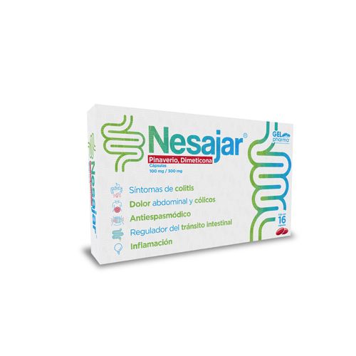 PINAVERIO DIMETICONA 300/100 mg 16 cap NESAJAR