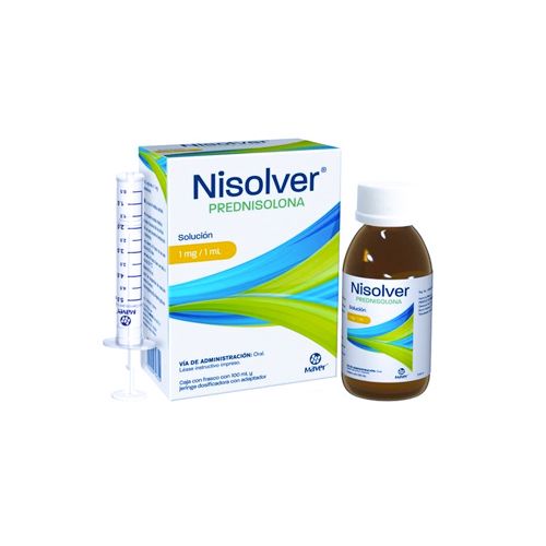 PREDNISOLONA 1mg/ml sol 100 ml NISOLVER