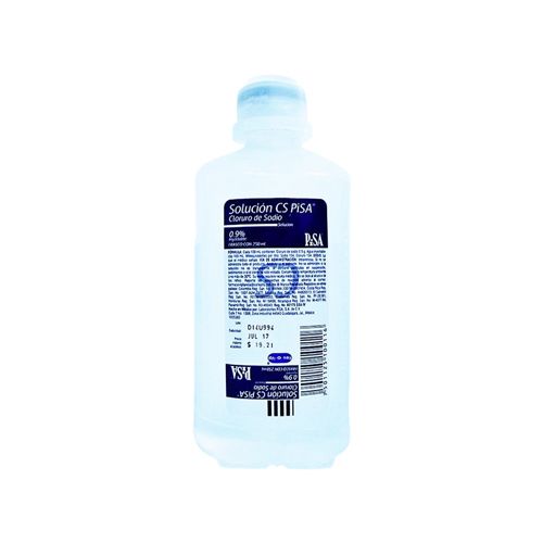 SOLUCION CLORURO DE SODIO CS, 250 ml, PISA